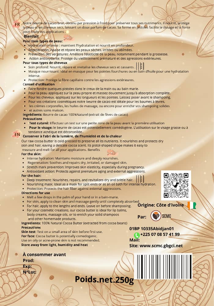 Cocoa Powder L'Or Brun 25kg